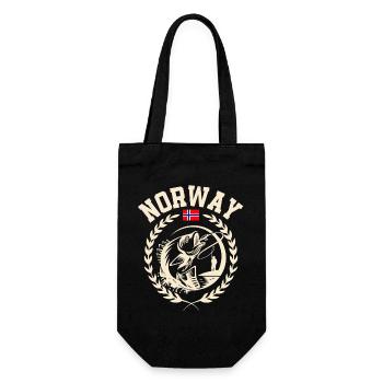 Norvège Pêche - Sac à bouteille - noir - Devant