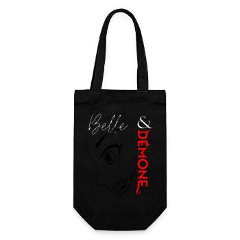 Belle et demone (Vampire style) - Sac à bouteille - noir - Devant
