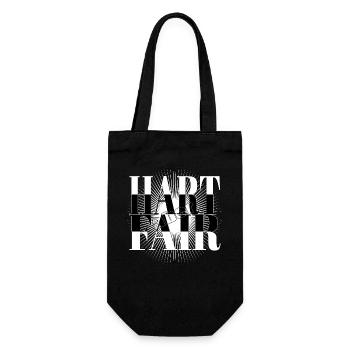 TOUGH but FAIR - Gift Bag for Bottles - black - Front