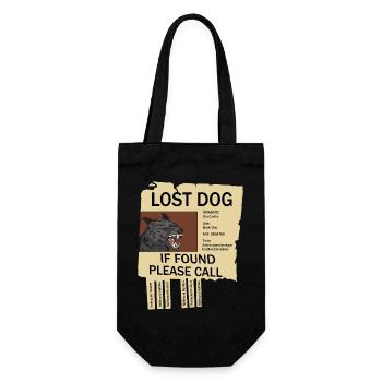 Missing Hellhound - Gift Bag for Bottles - black - Front