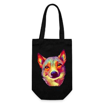 Propriétaire de chien Chien de berger Chien Propriétaire de chien - Sac à bouteille - noir - Devant