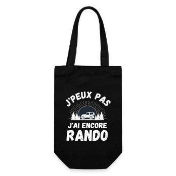 J ai encore randonnée 1 - Sac à bouteille - noir - Devant