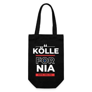 Kölle-Fornia Stylisch - Geschenkbeutel für Flaschen - Schwarz - Vorne