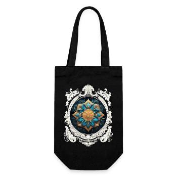 MANDALA VINTAGE COSMIC - Sac à bouteille - noir - Devant