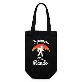 randonnée rando 2 - Sac à bouteille - noir - Devant