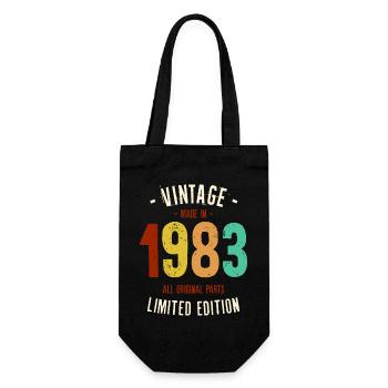 Millésime 1983 Edition Limitée - Sac à bouteille - noir - Devant