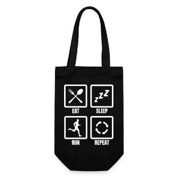 Routine du coureur - Sac à bouteille - noir - Devant