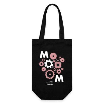 Maman - fait fonctionner tout - Sac à bouteille - noir - Devant