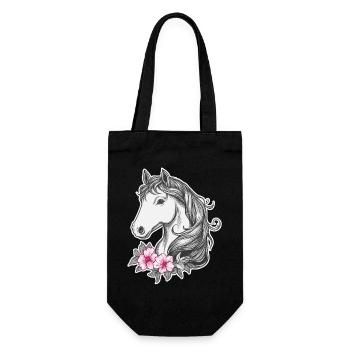 Horse Kids - Gift Bag for Bottles - black - Front