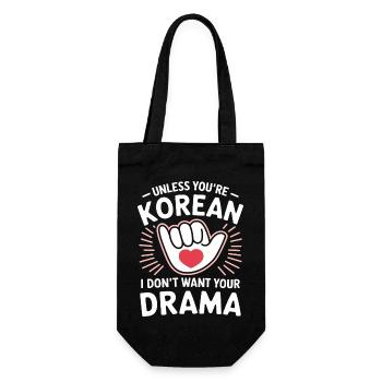 Parfait pour les fans de K-pop humoristiques - Sac à bouteille - noir - Devant