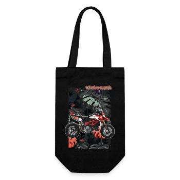 Superbike // Illustration - Sac à bouteille - noir - Devant