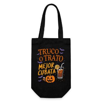 Trick or Treat Le meilleur Cubata - Sac à bouteille - noir - Devant