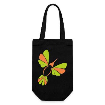 Kolibri_002 - Sac à bouteille - noir - Devant