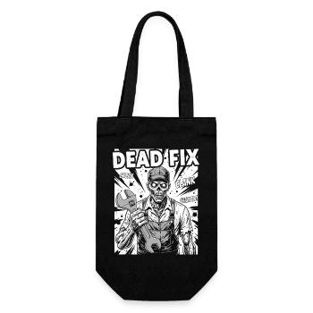 Dead Fix Skeleton Workshop - Gift Bag for Bottles - black - Front