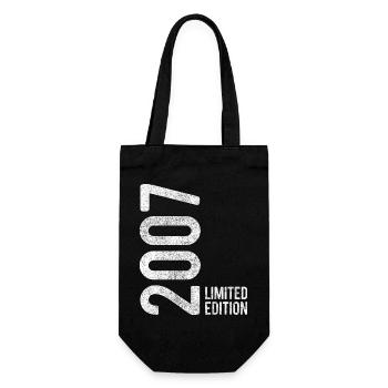 Birthday Gifts 2007 18 Years Boys Girls - Gift Bag for Bottles - black - Front