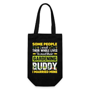 Garden & Plant Lovers Gifts - Gift Bag for Bottles - black - Front