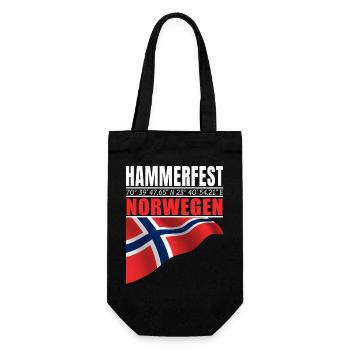 Hammerfest - Gift Bag for Bottles - black - Front