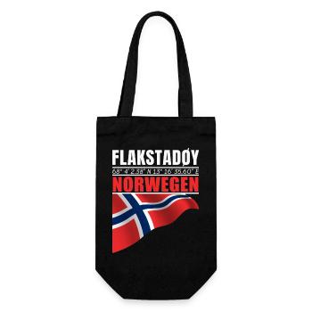 Flakstadøy - Geschenkbeutel für Flaschen - Schwarz - Vorne