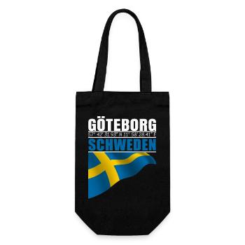 Gothenburg - Gift Bag for Bottles - black - Front