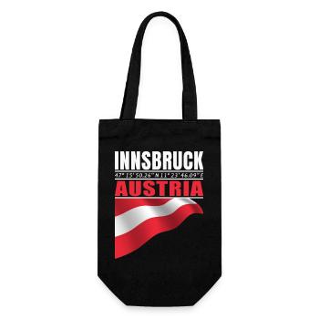Innsbruck - Gift Bag for Bottles - black - Front