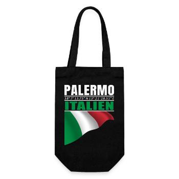 Palermo - Gift Bag for Bottles - black - Front