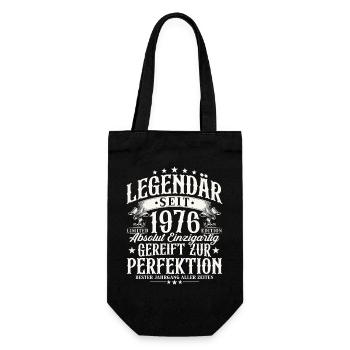 Légendaire depuis 1976 Cadeau d’anniversaire vintage - Sac à bouteille - noir - Devant