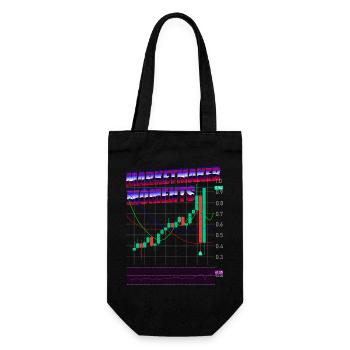 Trading Trading Exchange Crypto Stocks - Sac à bouteille - noir - Devant
