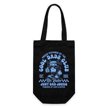 Cool Dads Club - Dad 2026 Gift - Gift Bag for Bottles - black - Front