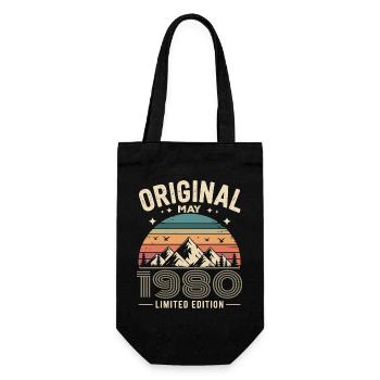 May 1980 – Legend of the Peaks and Mountains - Gift Bag for Bottles - black - Front