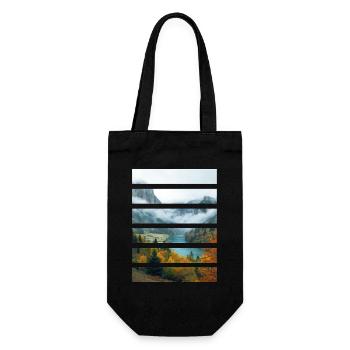 Vallées dAutomne et Lac Paisible - Sac à bouteille - noir - Devant