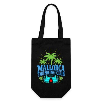 Malle 2026 Mallorca Drinking Club - Gift Bag for Bottles - black - Front