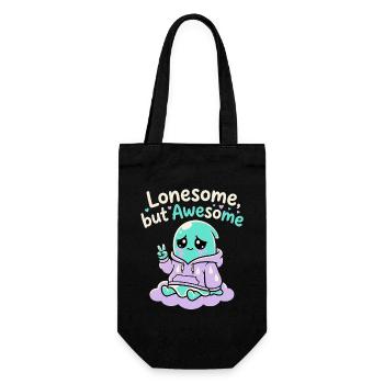 Lonesome Ghost - Gift Bag for Bottles - black - Front