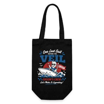 Llama Not Drama Party Saying - Gift Bag for Bottles - black - Front