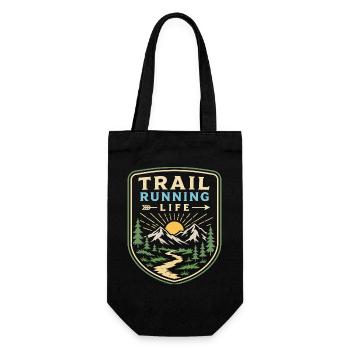 Vie en sentier - Sac à bouteille - noir - Devant