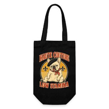 Haute Couture Low Stamina - Gift Bag for Bottles - black - Front