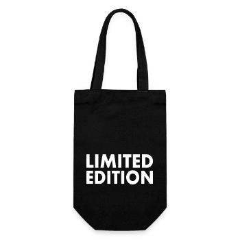 Limited edition - Gift Bag for Bottles - black - Front