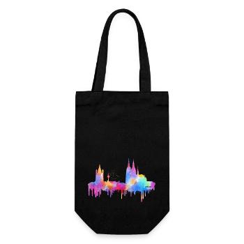 Skyline Cologne - Coloré - Sac à bouteille - noir - Devant