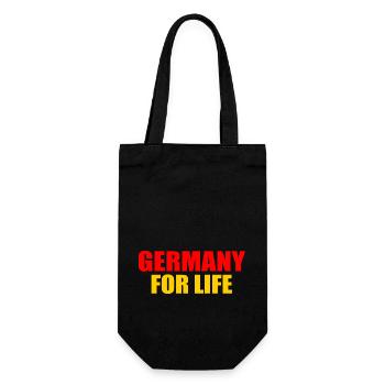 Germany for life - Allemagne - Sac à bouteille - noir - Devant