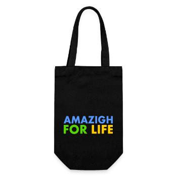 Amazigh for life - Sac à bouteille - noir - Devant