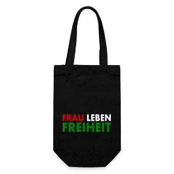 La liberté de vie des femmes - Sac à bouteille - noir - Devant