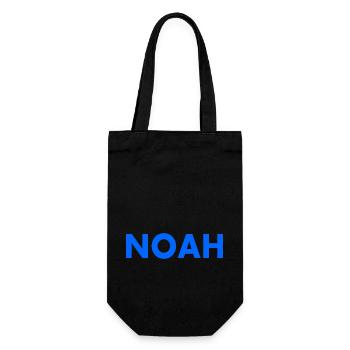 Noah - Gift Bag for Bottles - black - Front