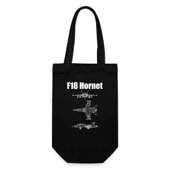 Avion F18 Hornet - Sac à bouteille - noir - Devant