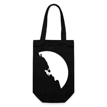 climber - Gift Bag for Bottles - black - Front