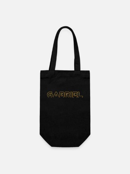 GABRIEL PRENOM SOUVENIR - Gift Bag for Bottles - black