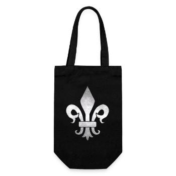 Symbole du roi - Sac à bouteille - noir - Devant