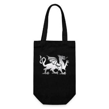 Mythical creature - Gift Bag for Bottles - black - Front