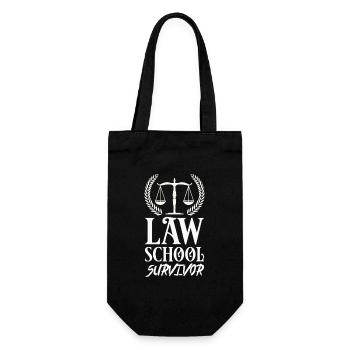 lawyer - Gift Bag for Bottles - black - Front