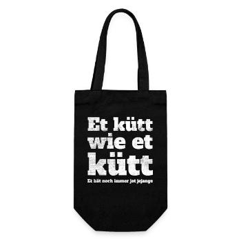 Köln Et Kütt Wie Et Kütt Kölner Grundgesetz Kölsch - Sac à bouteille - noir - Devant