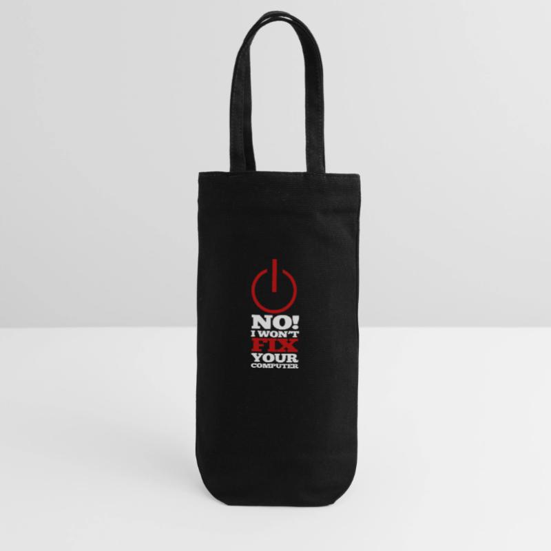 Programme d’ordinateur Code Nerd Script Hacker Sac à bouteille