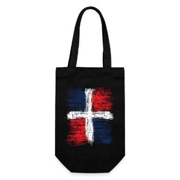 Dominican Republic - Gift Bag for Bottles - black - Front